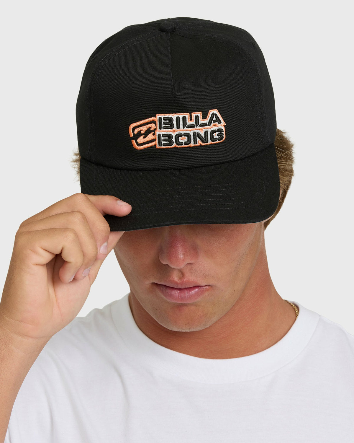 Billabong Men's Straddie Strapback Hat - Black