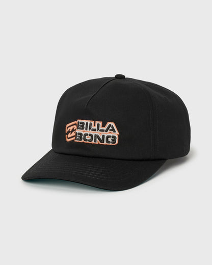 Billabong Men's Straddie Strapback Hat - Black