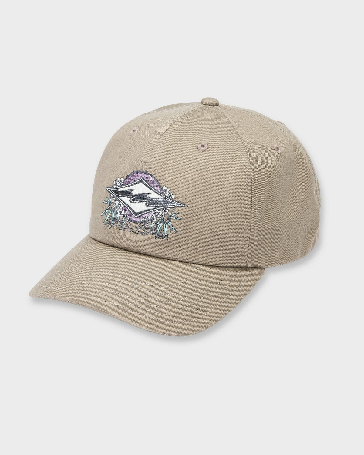 Billabong Men's Crayon Wave Strapback Hat - Gravel