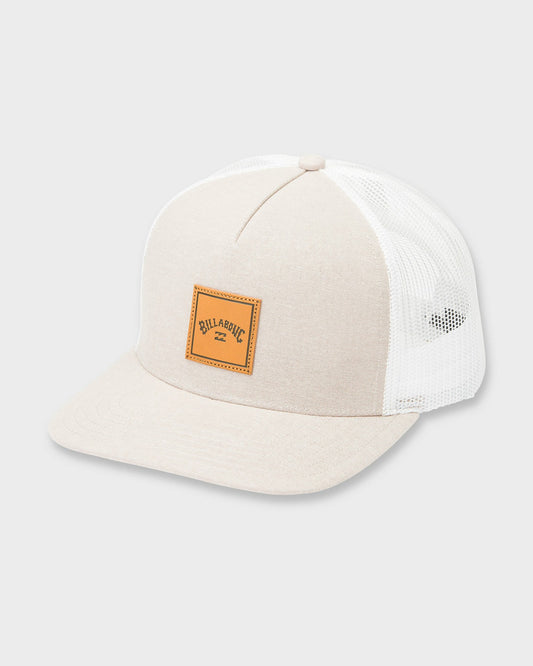 Billabong Men's Stacked Trucker Hat - Sand