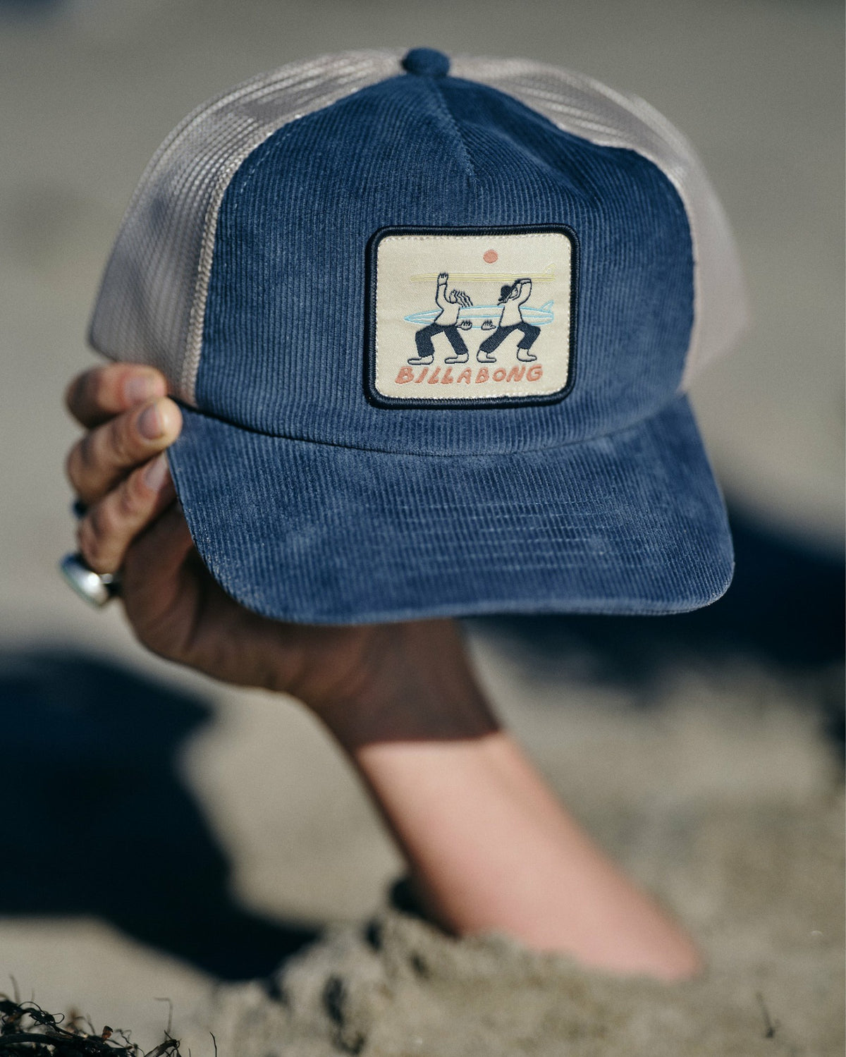 Billabong Men's Ty Williams Trucker Hat - Steel Blue