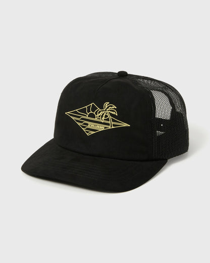 Billabong Men's Lounge Trucker Hat - Black