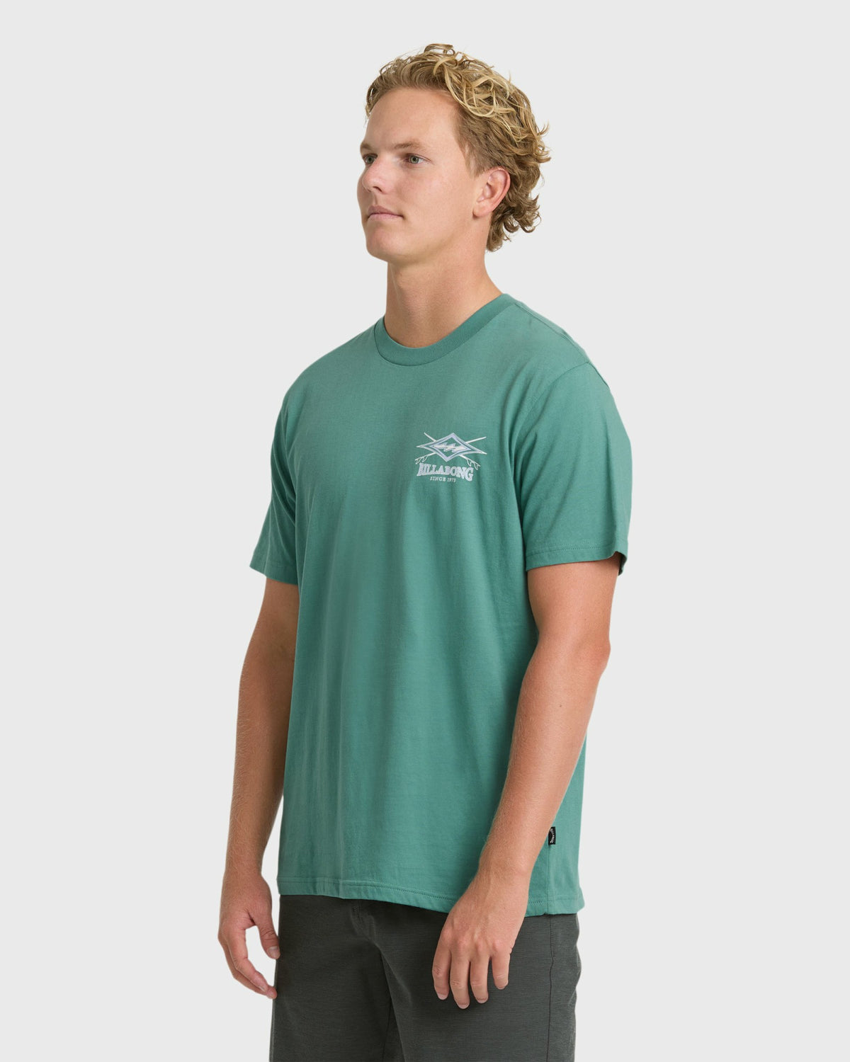 Billabong Men's Crossboards Premium Short Sleeve Knit T-Shirt - Deep Sea