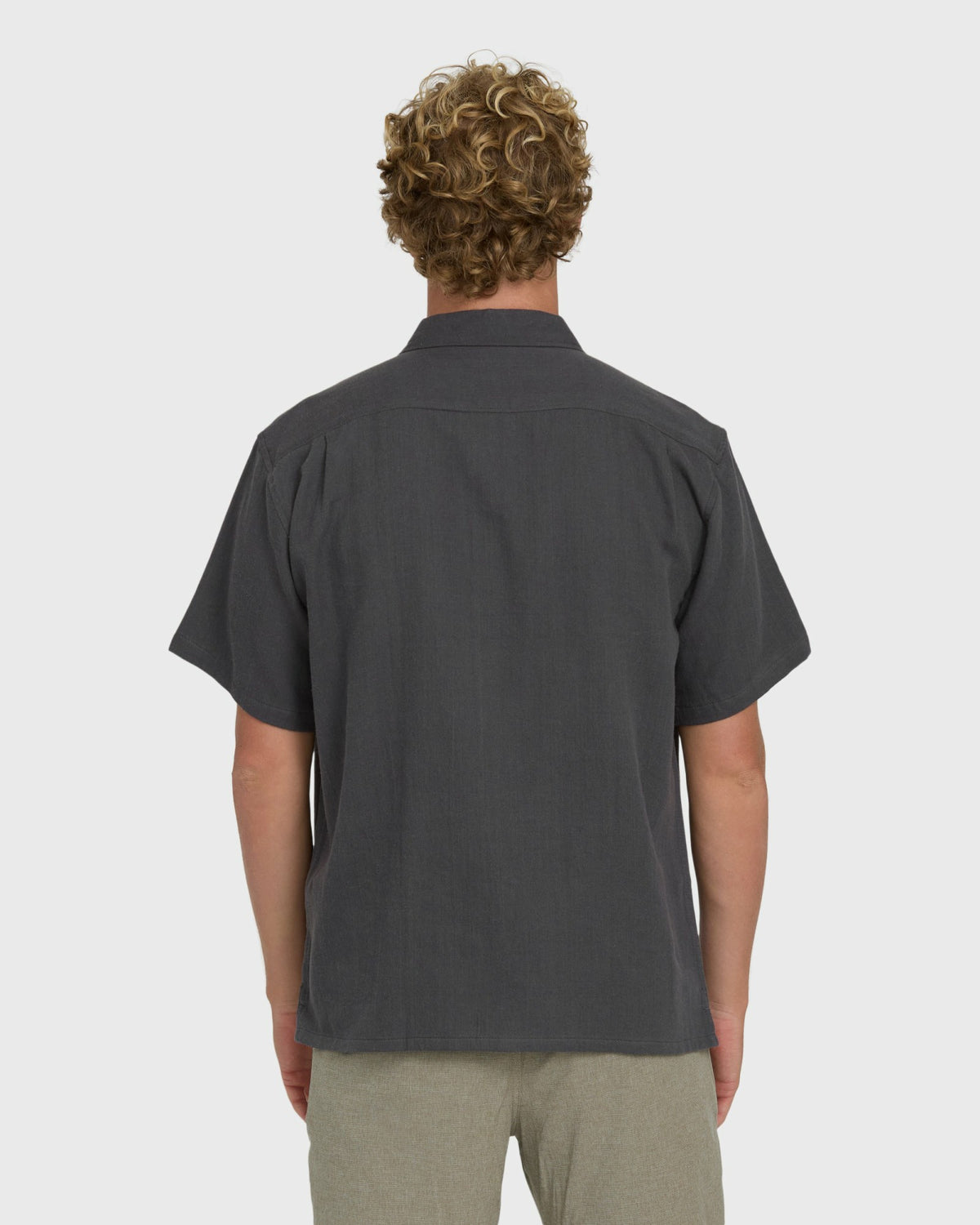 Billabong Men's Cordoba Short Sleeve Shirt - Raven