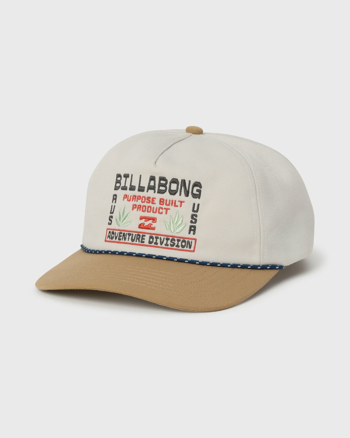 Billabong Men's A\/Div Strapback Hat - Vintage Khaki