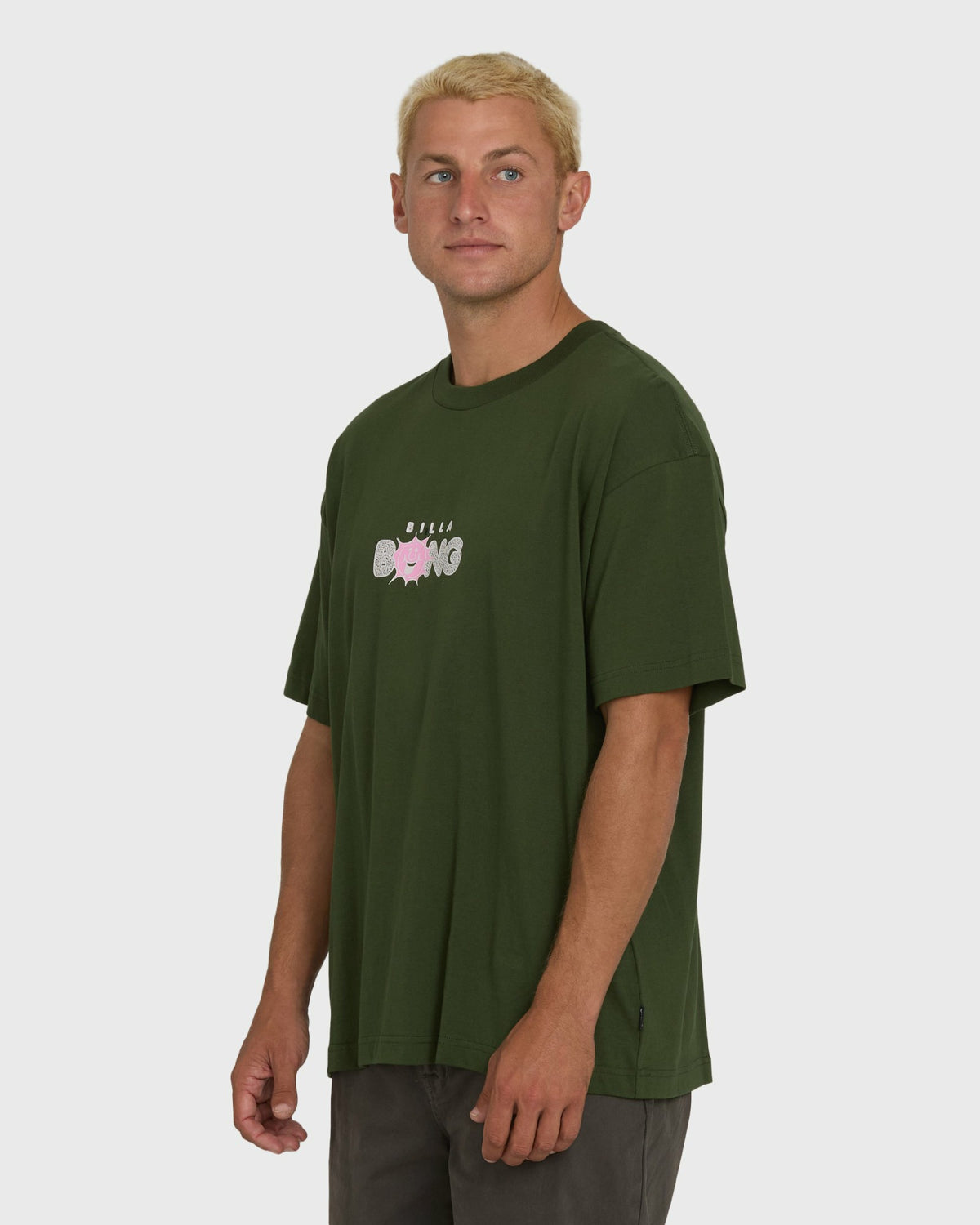 Billabong Men's Shine OG Short Sleeve Cotton T-Shirt - Rifle Green