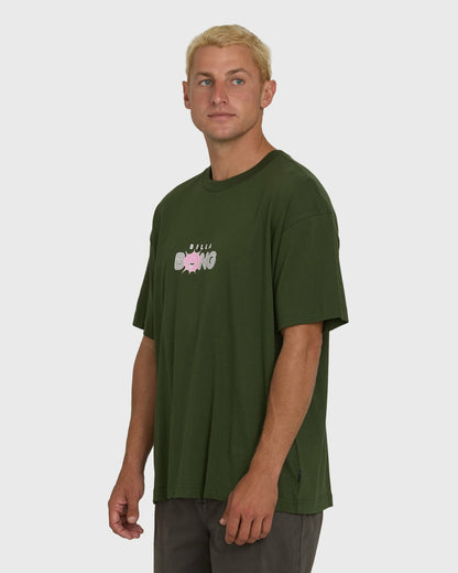Billabong Men's Shine OG Short Sleeve Cotton T-Shirt - Rifle Green