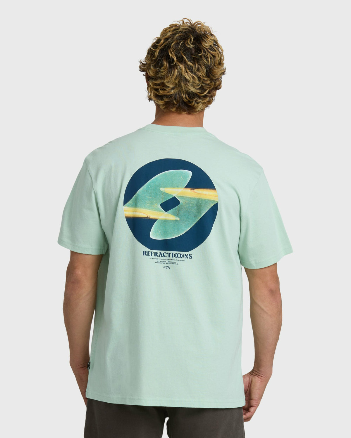 Billabong Men's Symmetry Premium Short Sleeve T-Shirt - Vintage Green