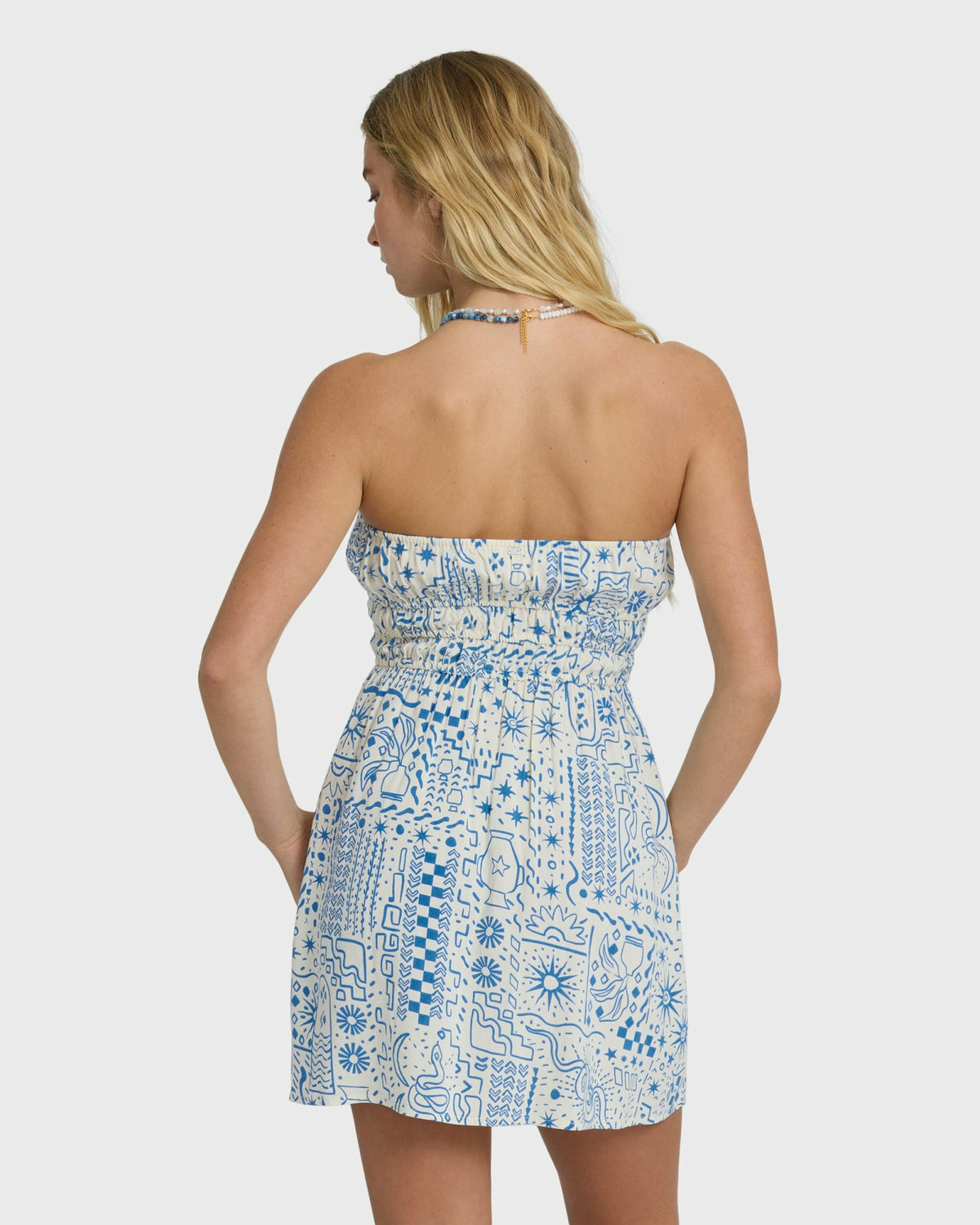 Billabong Women's In The Sky Mini Dress - White Cap