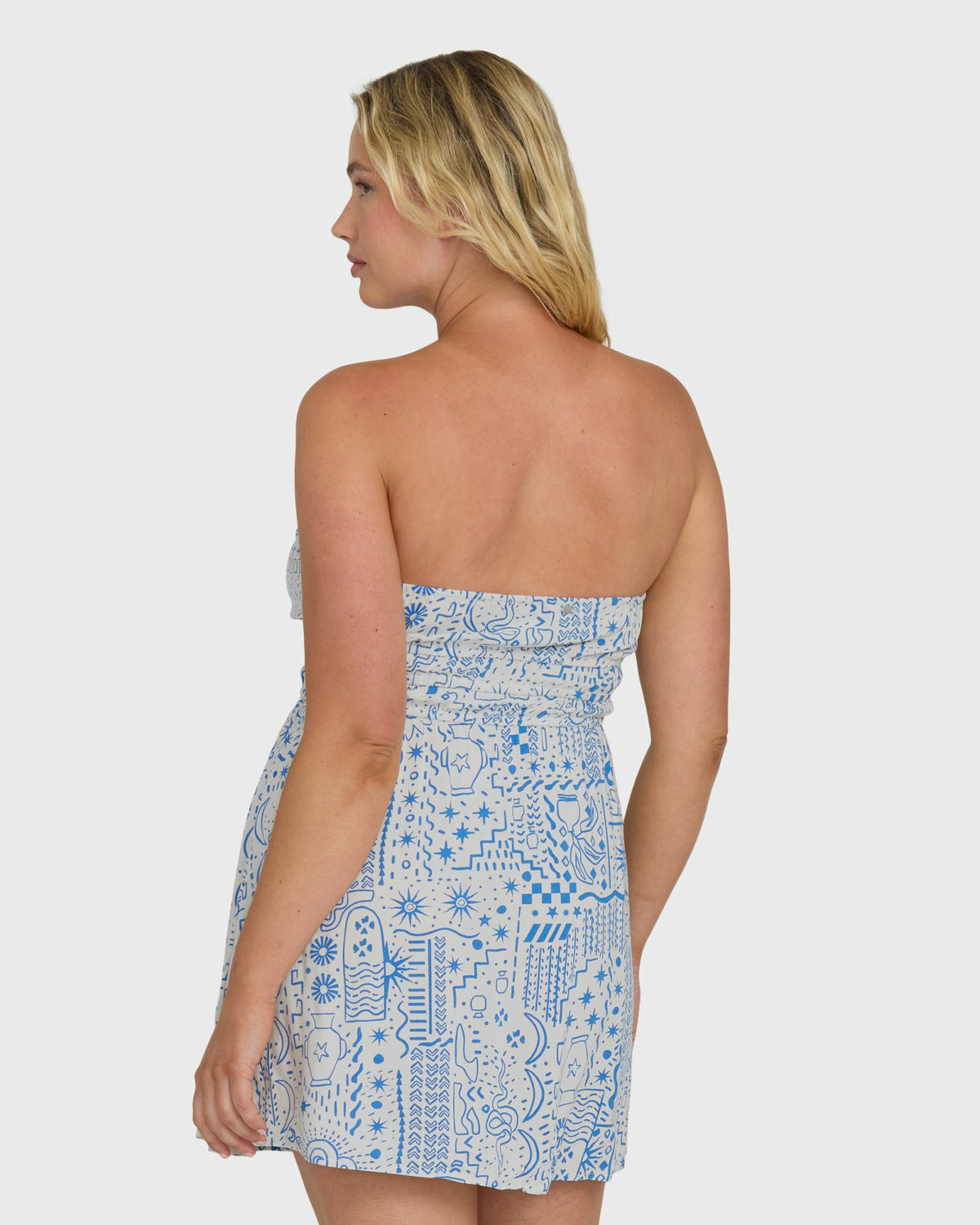 Billabong Women's In The Sky Mini Dress - White Cap