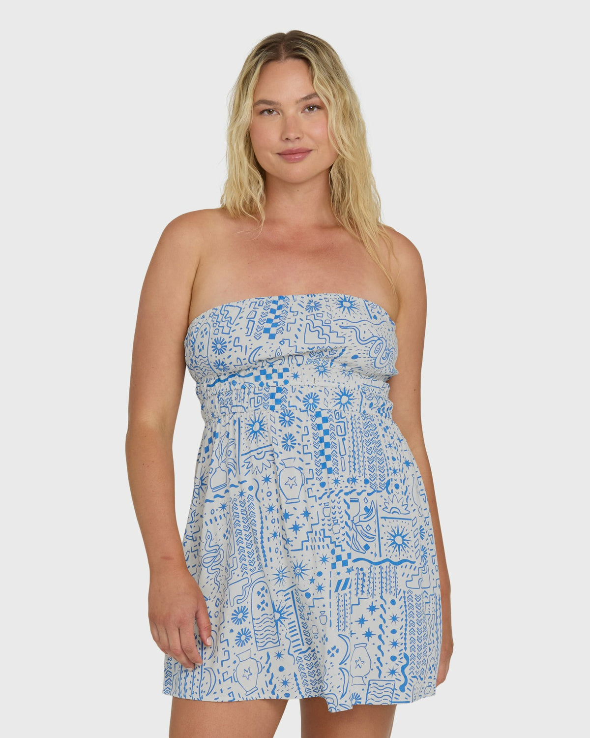 Billabong Women's In The Sky Mini Dress - White Cap