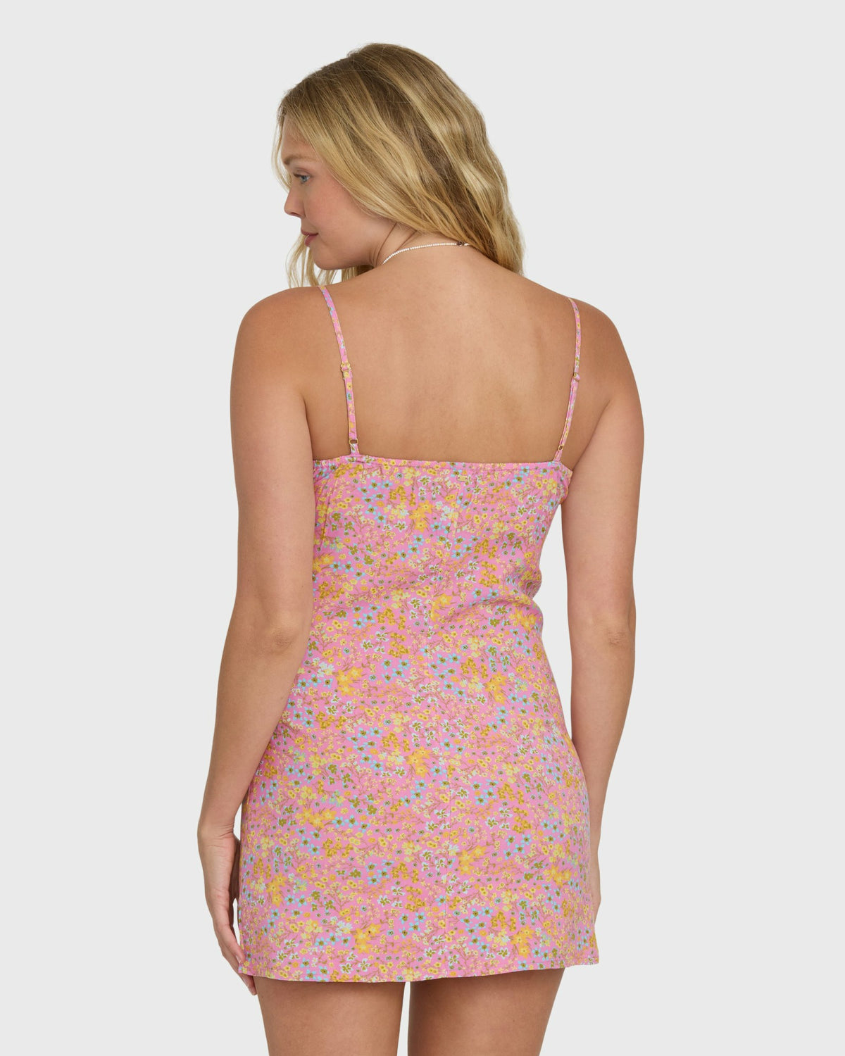 Billabong Women's Tidal Crush Mini Dress - Party Pink