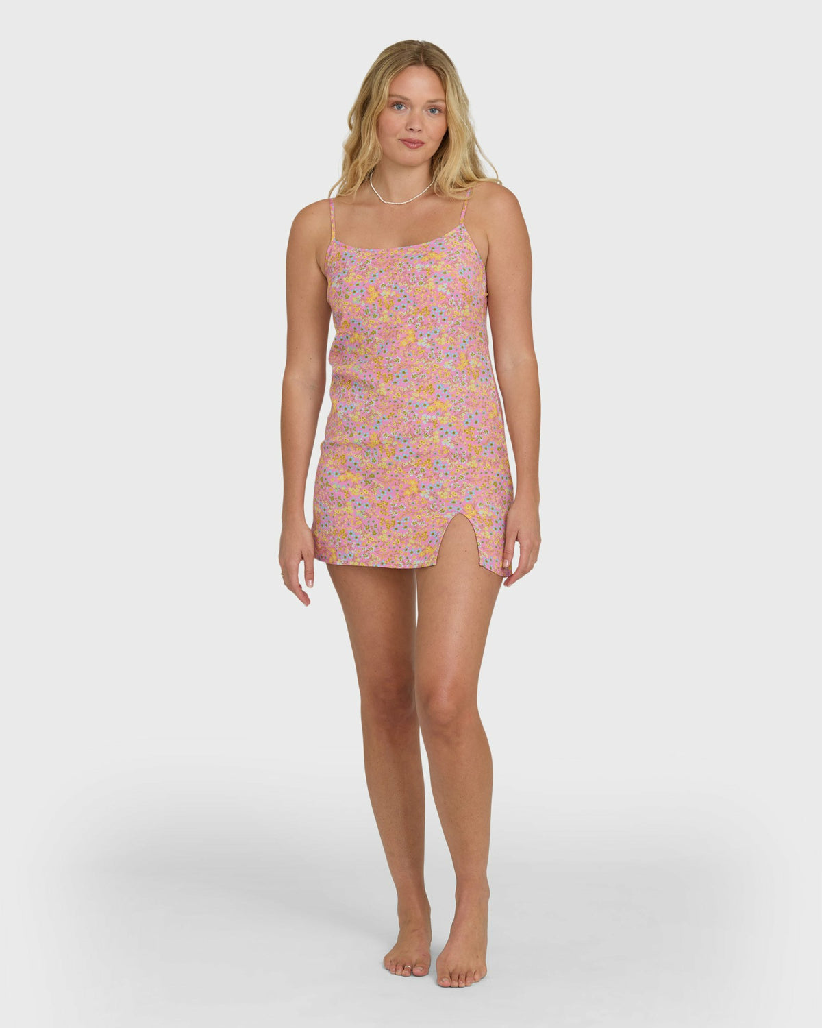 Billabong Women's Tidal Crush Mini Dress - Party Pink