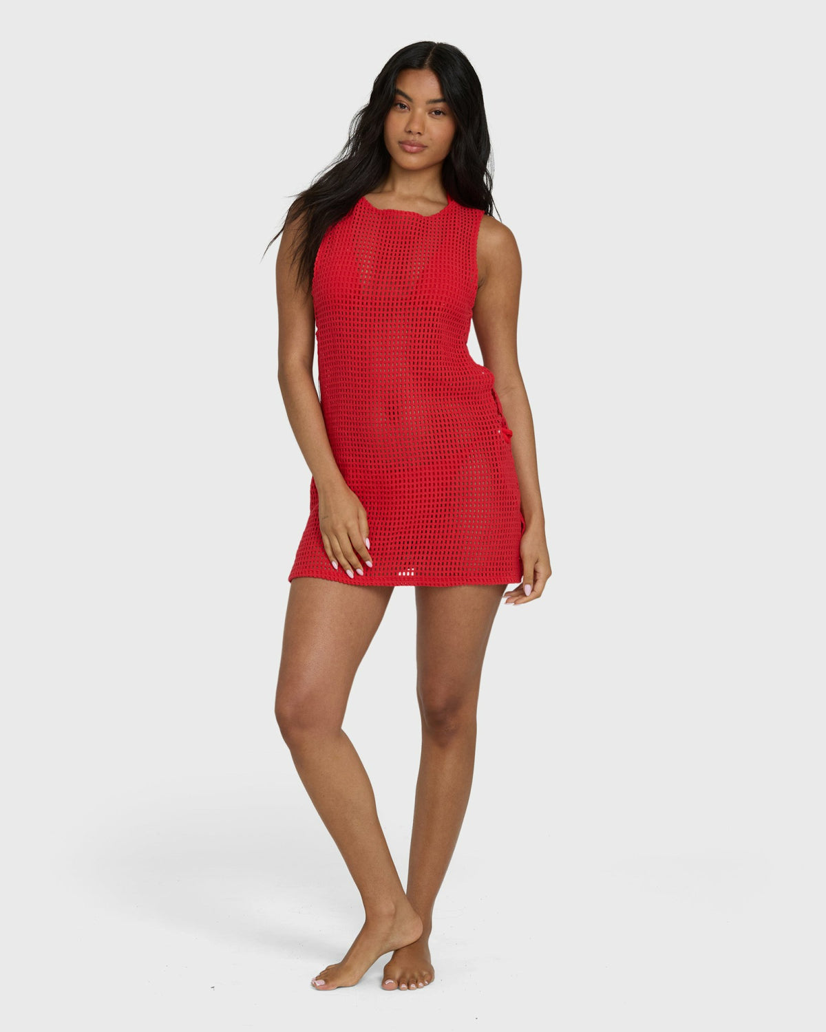 Billabong Women's Rising Tides Cover-Up Dress - Fiesta Red