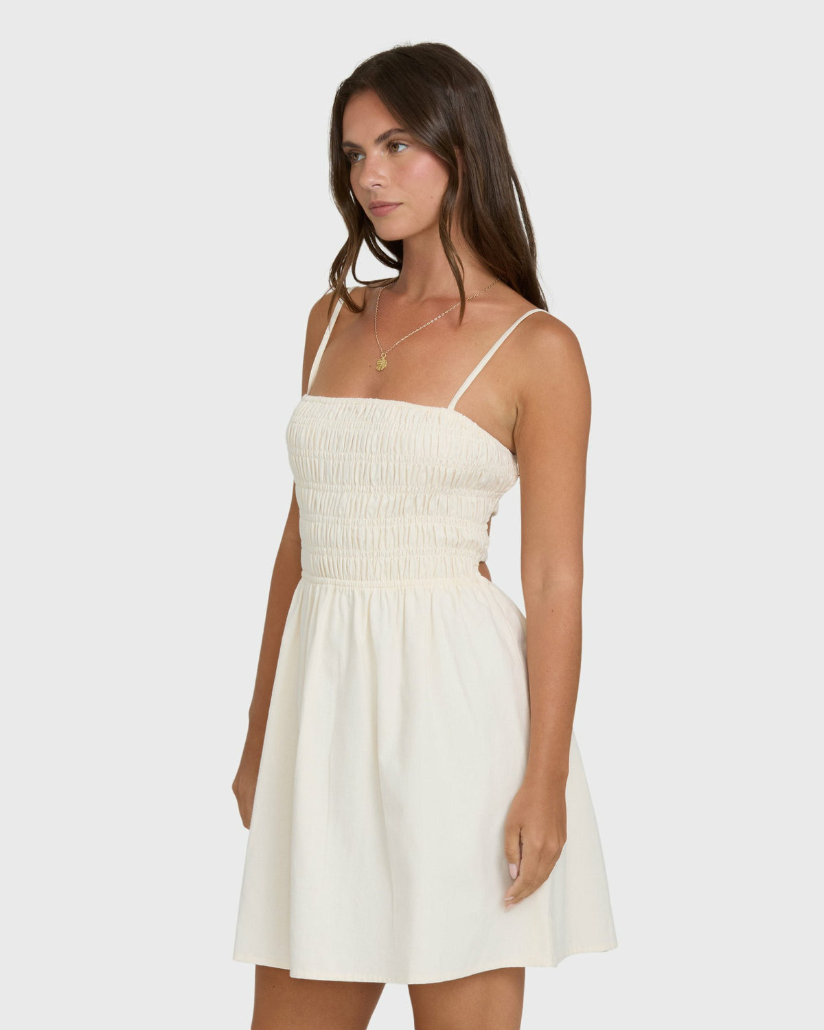Billabong Women's Suns Out Mini Dress - White Cap
