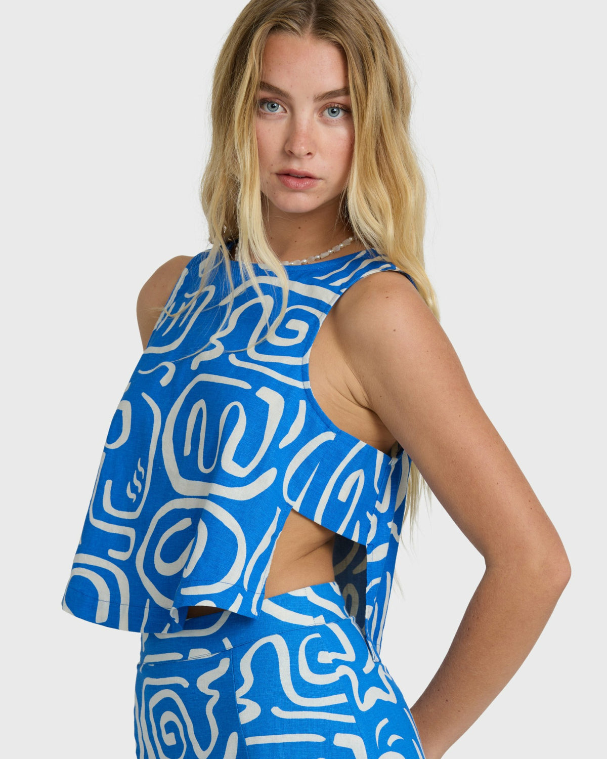 Billabong Women's So Breezy Tank - True Blue