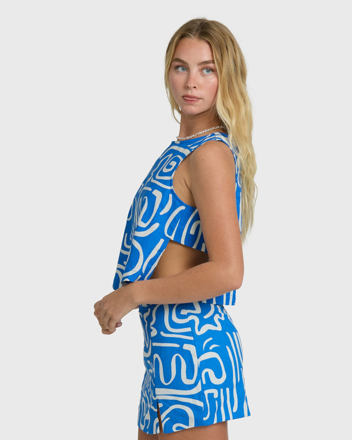 Billabong Women's So Breezy Tank - True Blue