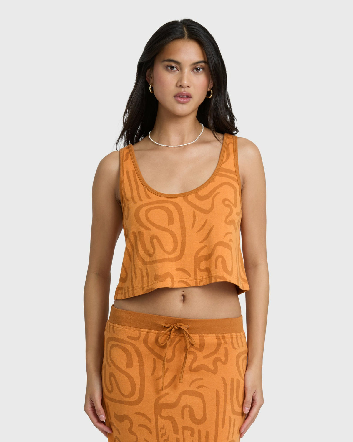 Billabong Women's Embers Knit Tank - Tangerine