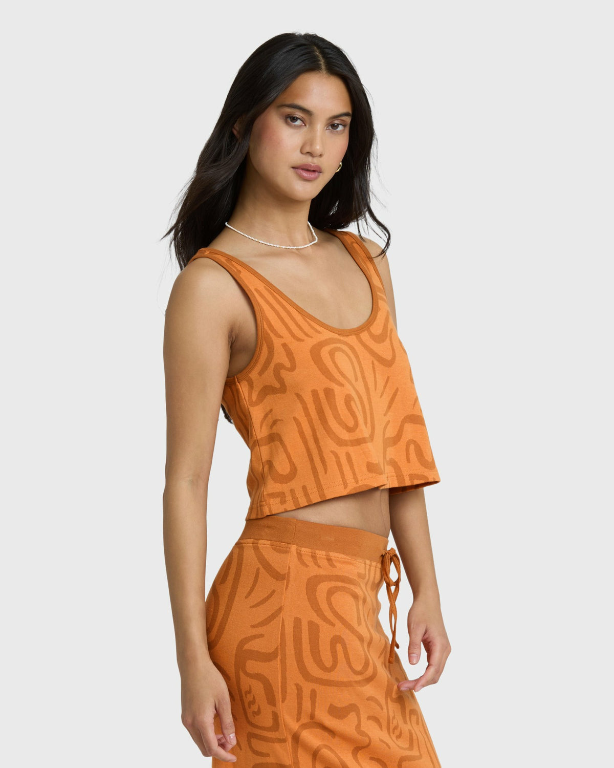 Billabong Women's Embers Knit Tank - Tangerine