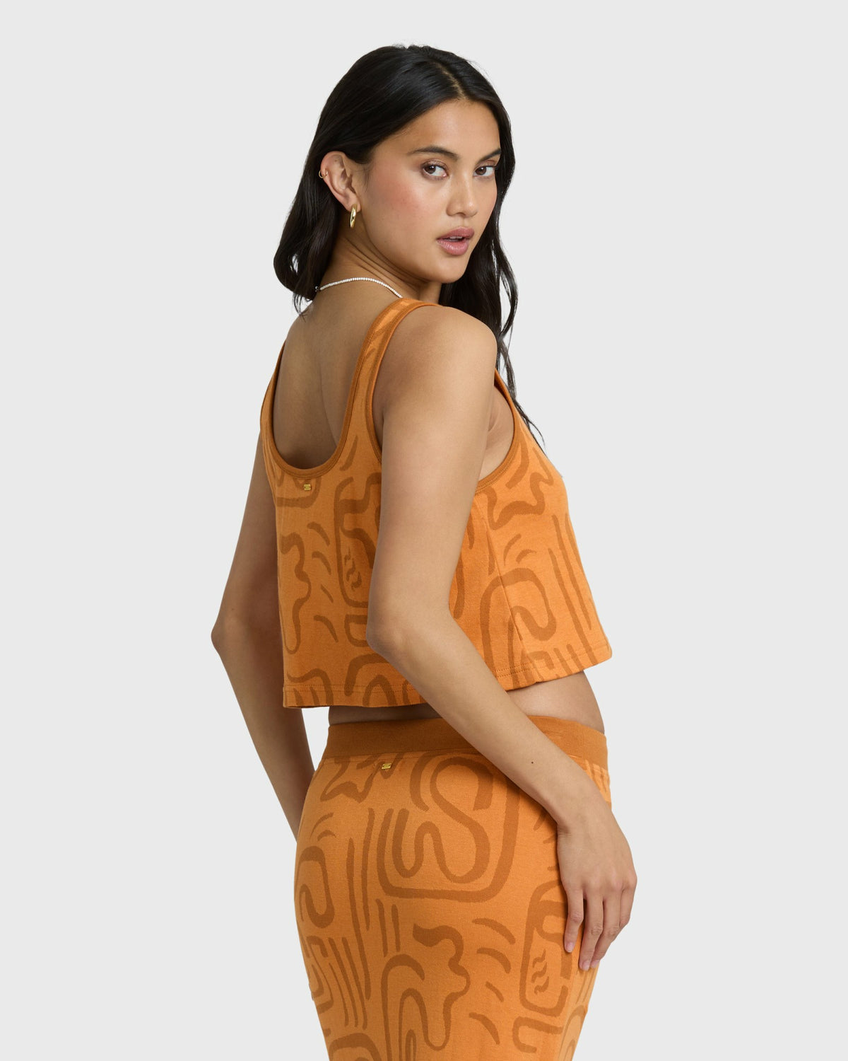 Billabong Women's Embers Knit Tank - Tangerine
