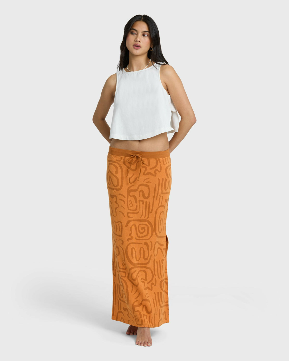Billabong Women's Vacation Dreams Skirt - Tangerine