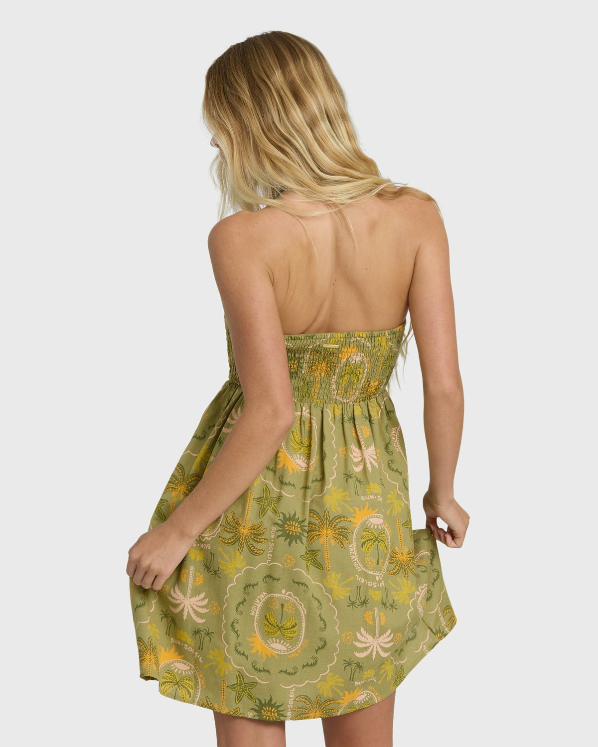 Billabong Women's Tropical Haze Mini Dress - Cedar