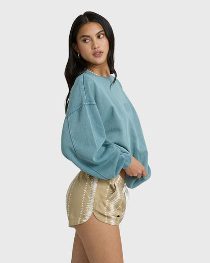 Billabong Women's Road Trippin Print Shorts - Stone