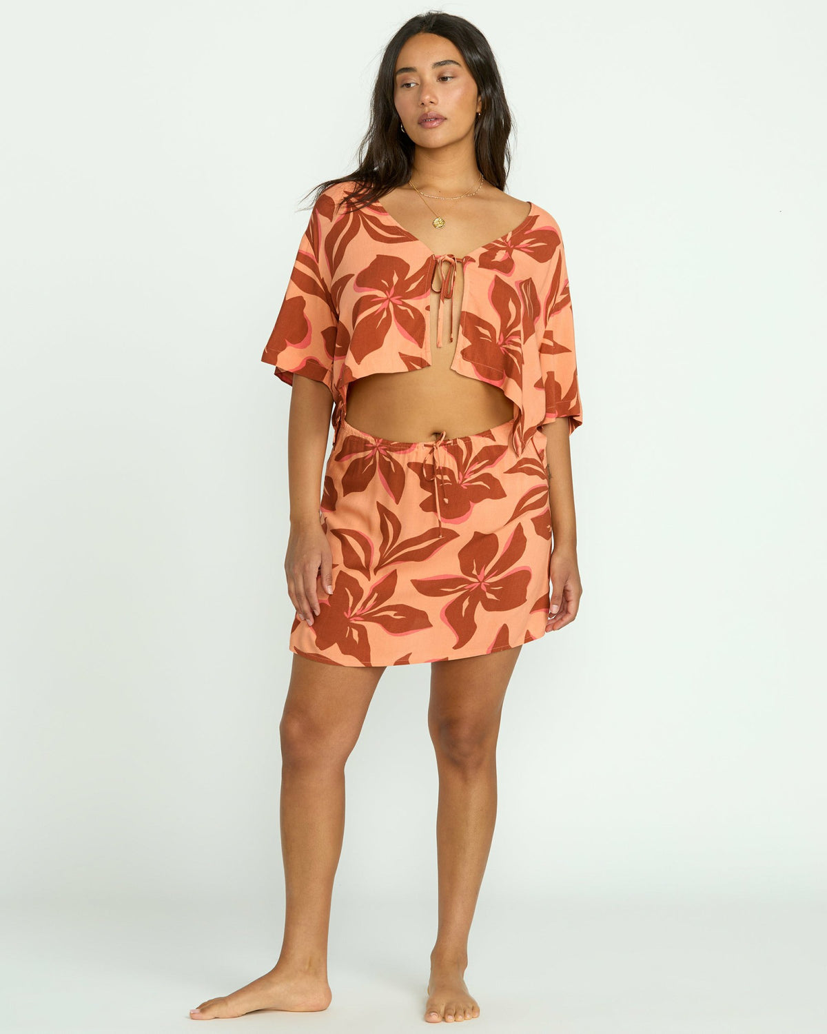 Billabong Women's Sunflower Skirt - Apricot