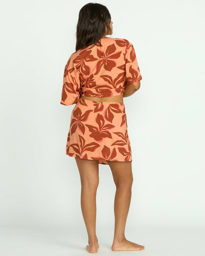 Billabong Women's Sunflower Skirt - Apricot