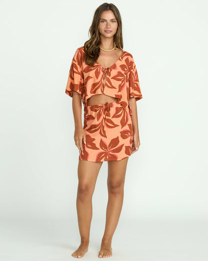 Billabong Women's Sunflower Skirt - Apricot