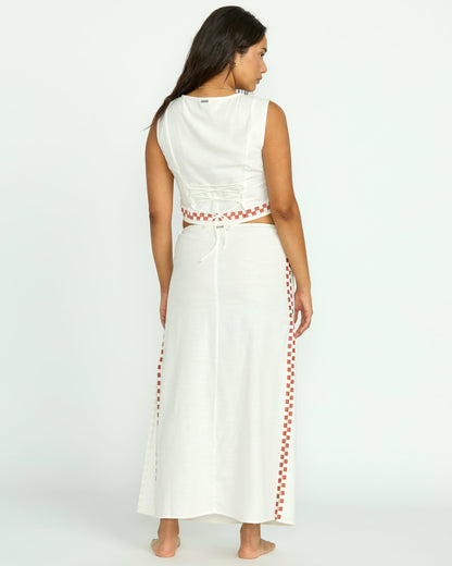 Billabong Women's Secret Cove Skirt - Salt Crystal