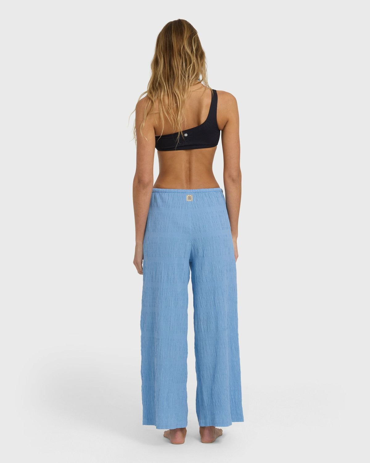Billabong Women's Laura Elastic Waist Pants - Blue Drift