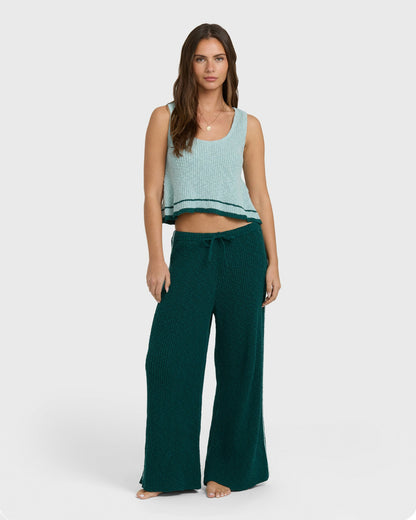 Billabong Women's Summery Nights Sweaterpants - Spruce Green