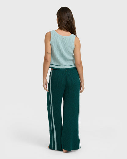 Billabong Women's Summery Nights Sweaterpants - Spruce Green