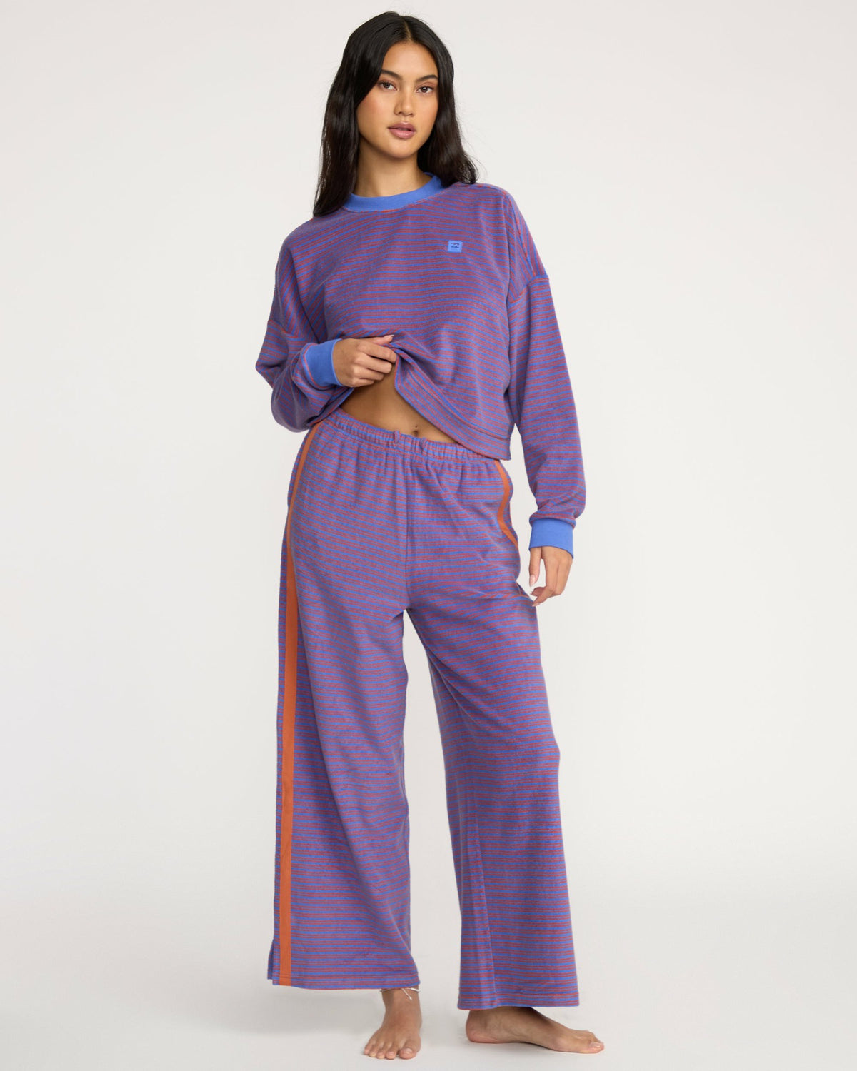 Billabong Women's Date Palm Terry Pants - Iris