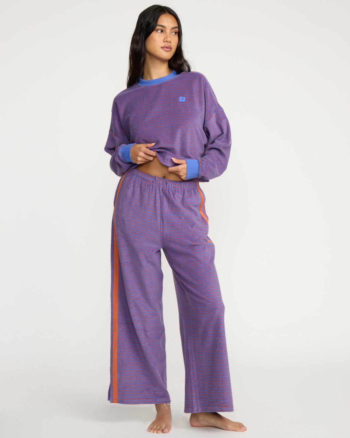Billabong Women's Date Palm Terry Pants - Iris