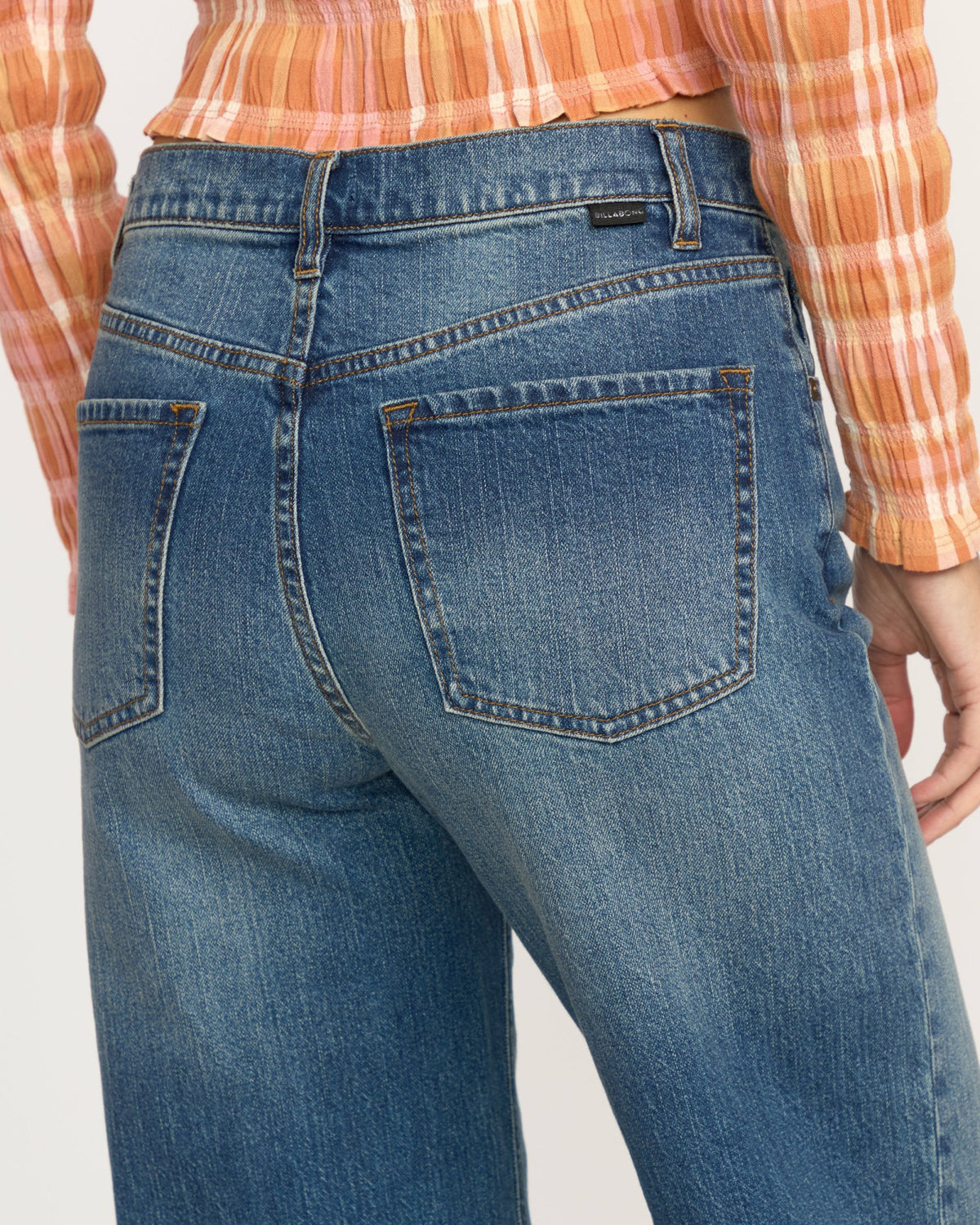 Billabong Women's Shifter Straight Leg Pants - Dirty Vintage Blue