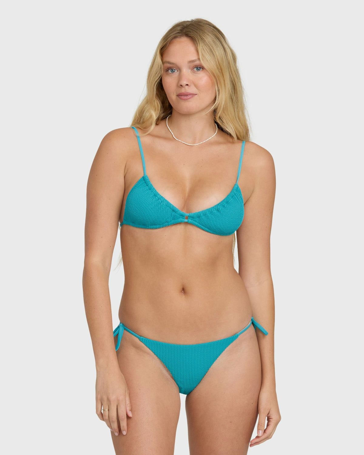 Billabong Women's Summer Hi Teagan Bralette Bikini Top - Bright Marine