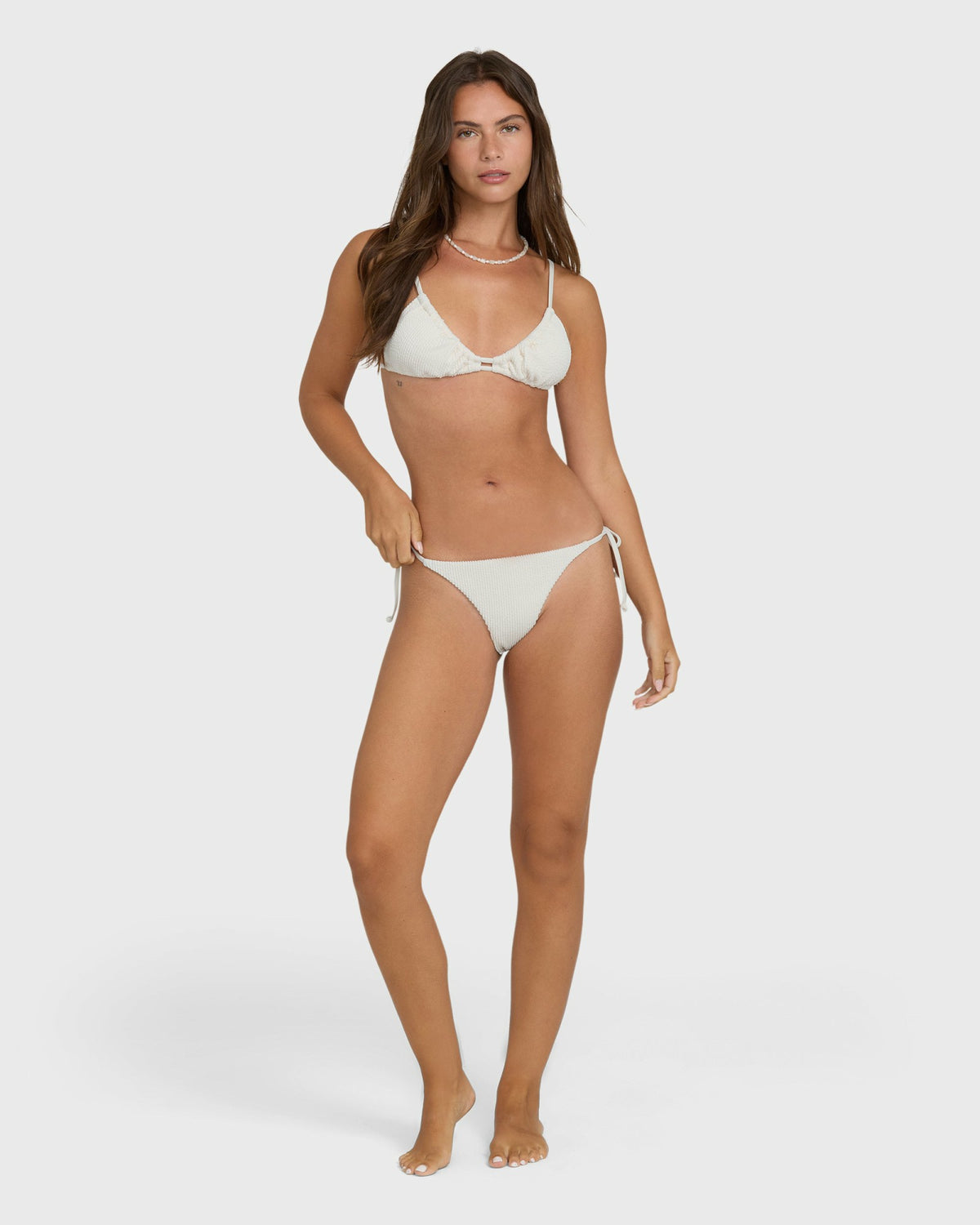 Billabong Women's Summer Hi Teagan Bralette Bikini Top - Salt Crystal