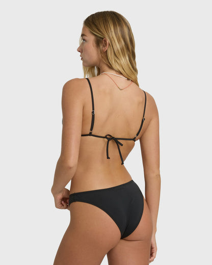 Billabong Women's Sol Searcher Teagan Bralette Bikini Top - Black Pebble