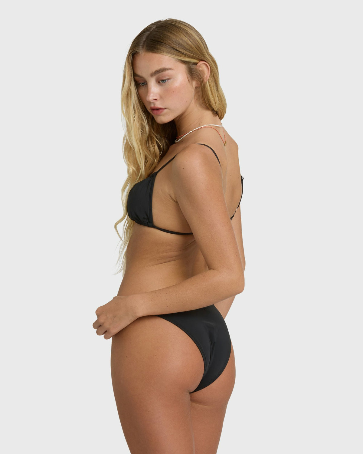 Billabong Women's Sol Searcher Teagan Bralette Bikini Top - Black Pebble