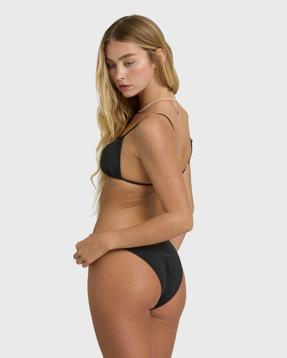Billabong Women's Sol Searcher Teagan Bralette Bikini Top - Black Pebble