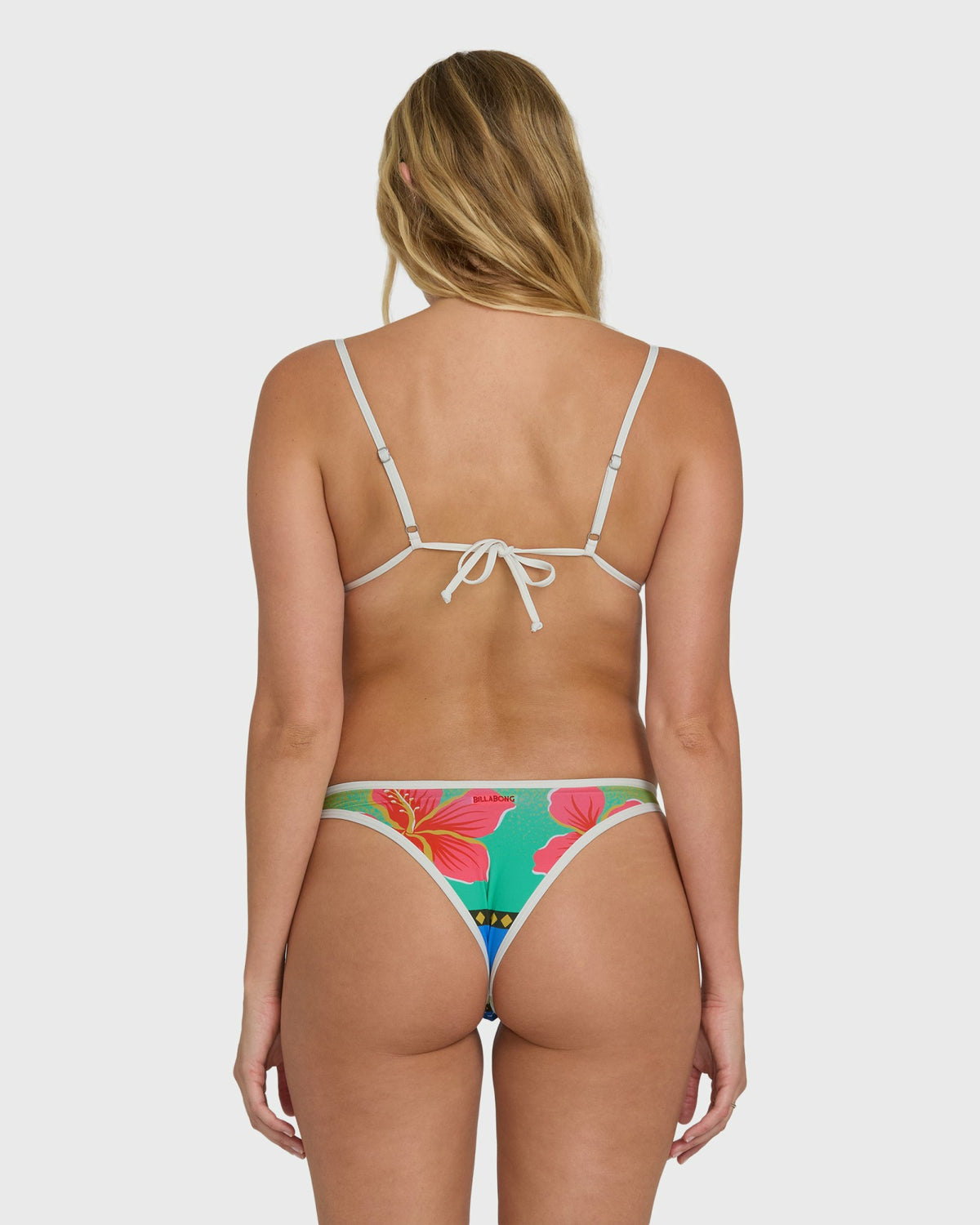 Billabong Women's Midnight Tropics Skimpy Hike Bikini Bottoms - True Blue