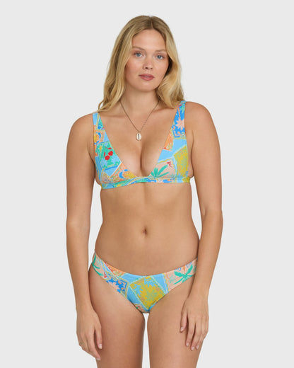 Billabong Women's Coastal Cruise Bondi Bikini Bottoms - Dream Blue