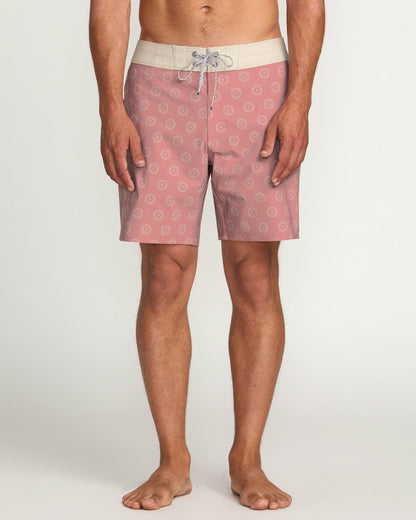 Billabong Men's Good Times Pro Performance 18\" Boardshorts - Dusty Rose