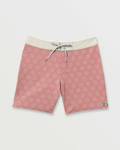 Billabong Men's Good Times Pro Performance 18\" Boardshorts - Dusty Rose