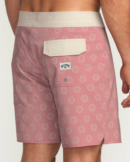 Billabong Men's Good Times Pro Performance 18\" Boardshorts - Dusty Rose