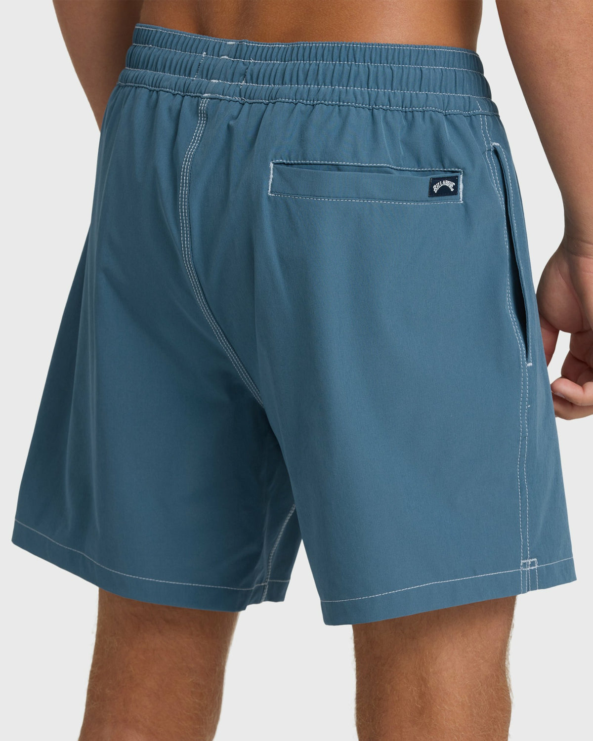 Billabong Men's Lineup Solid Layback 16\" Trunks - Real Teal