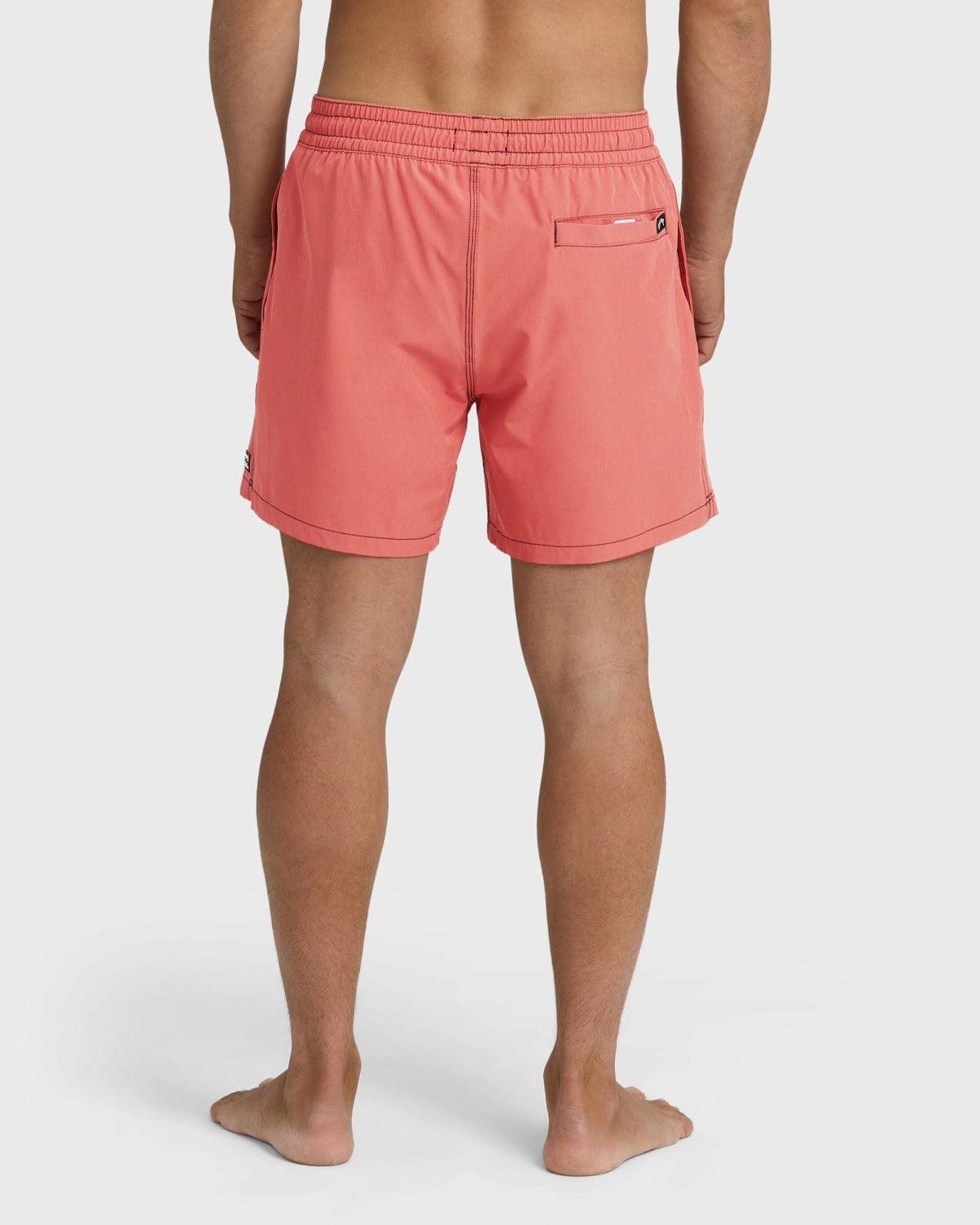 Billabong Men's Lineup Solid Layback 16\" Trunks - Bright Pink