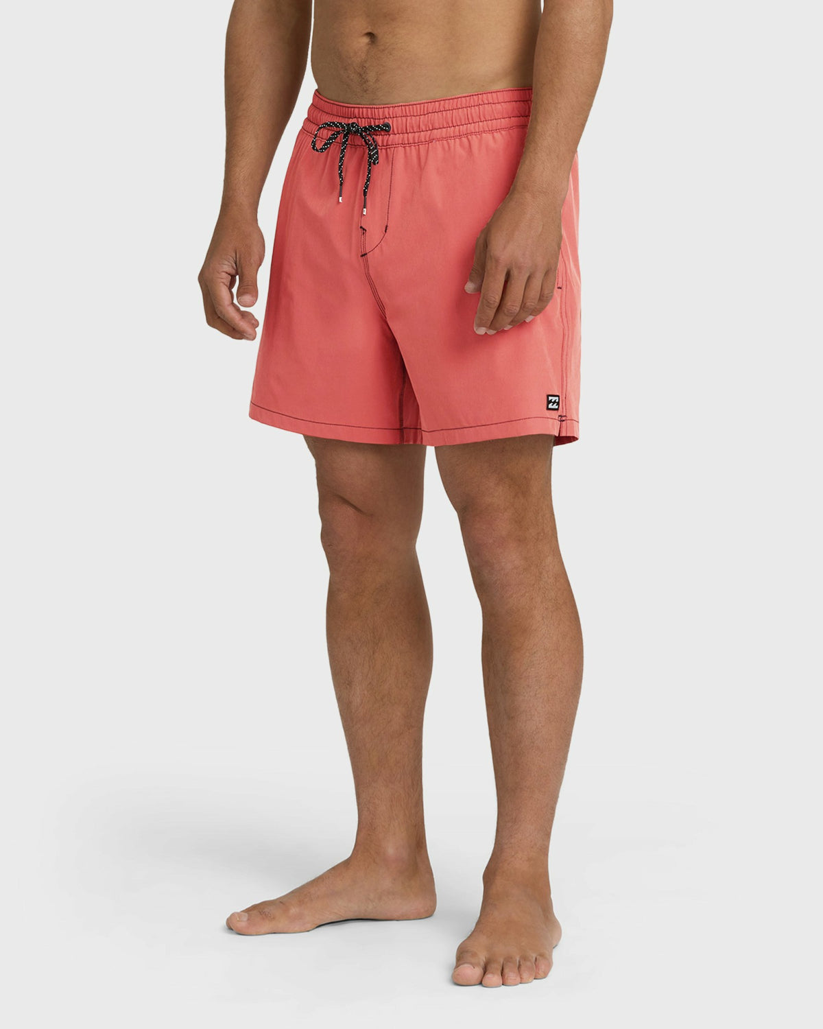 Billabong Men's Lineup Solid Layback 16\" Trunks - Bright Pink
